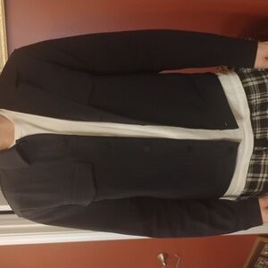 Theory Dark Blue Shirt Jacket